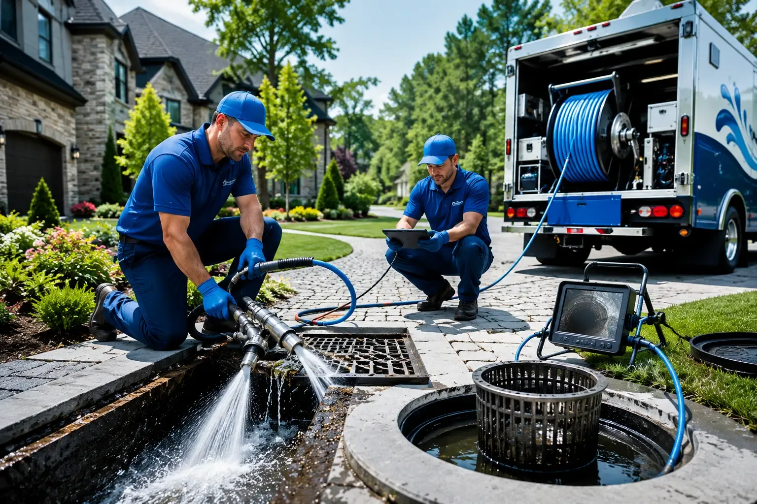 Local outdoor drain cleaning professionals in Bronte, TX